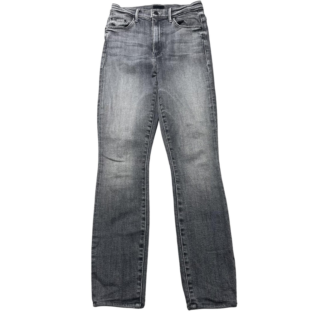 Mother The Super Swooner Jeans Womens 26 Charcoal Wash High Rise Skinny 26x26.5